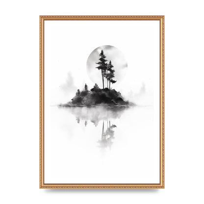 Soft Gradients and Textures in Monochrome Art