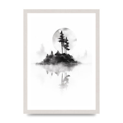 Soft Gradients and Textures in Monochrome Art