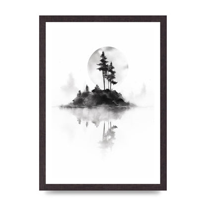 Soft Gradients and Textures in Monochrome Art
