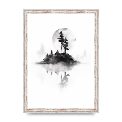 Soft Gradients and Textures in Monochrome Art