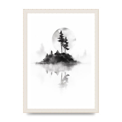 Soft Gradients and Textures in Monochrome Art
