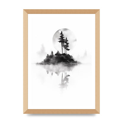 Soft Gradients and Textures in Monochrome Art
