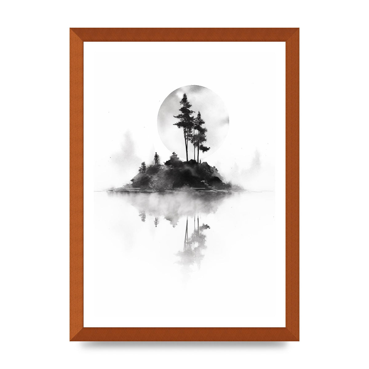 Soft Gradients and Textures in Monochrome Art