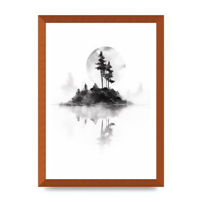 Soft Gradients and Textures in Monochrome Art