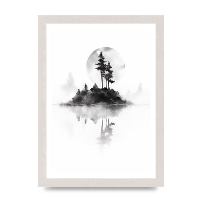 Soft Gradients and Textures in Monochrome Art