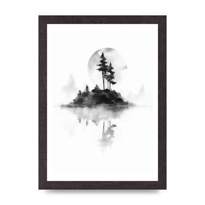 Soft Gradients and Textures in Monochrome Art