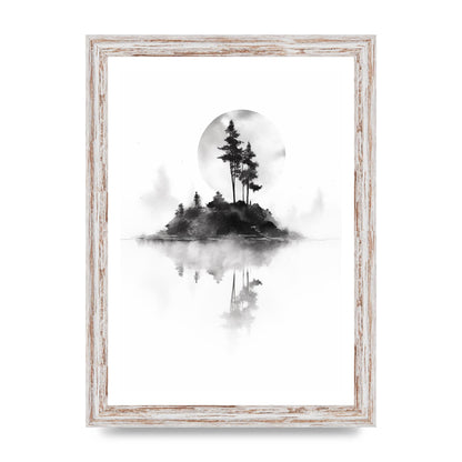 Soft Gradients and Textures in Monochrome Art