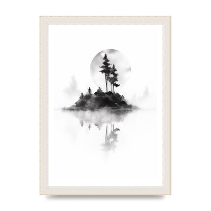 Soft Gradients and Textures in Monochrome Art