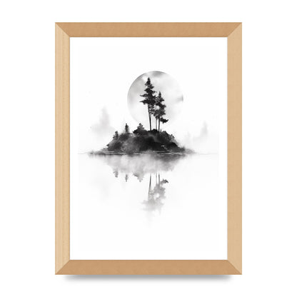 Soft Gradients and Textures in Monochrome Art