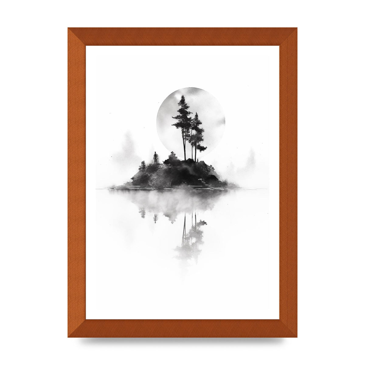 Soft Gradients and Textures in Monochrome Art