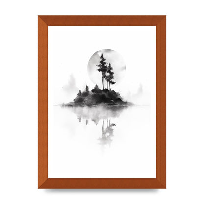 Soft Gradients and Textures in Monochrome Art