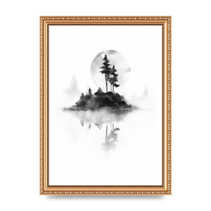 Soft Gradients and Textures in Monochrome Art