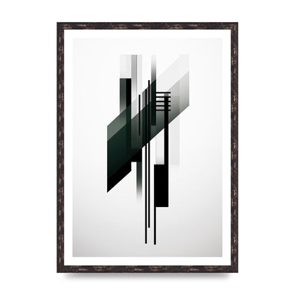 Abstract Artwork in Black and White