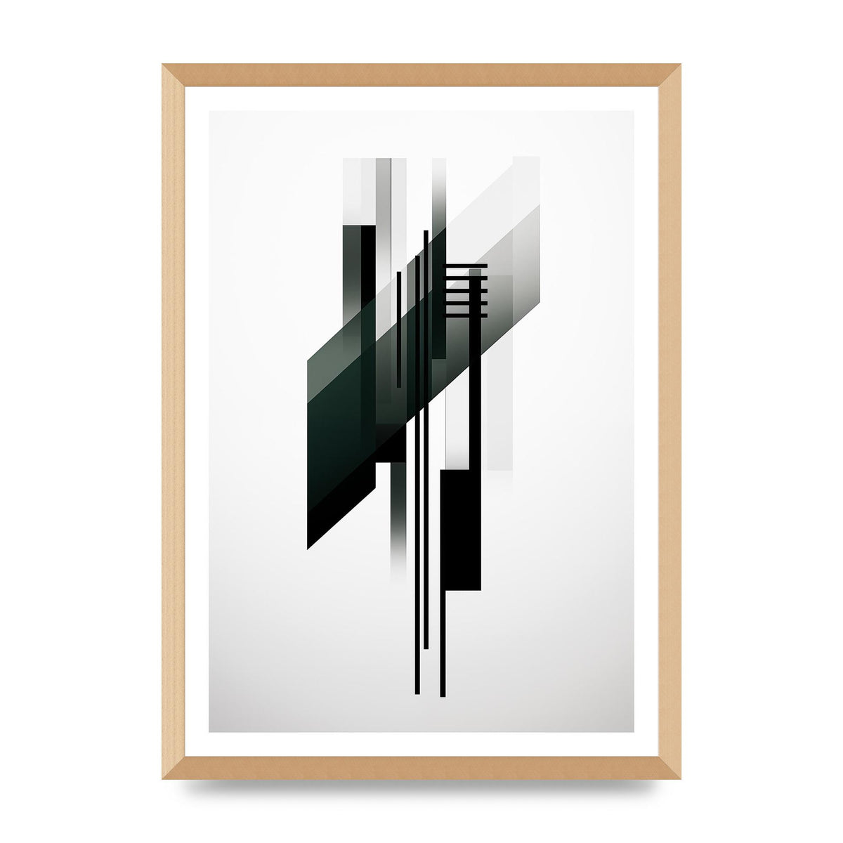 Abstract Artwork in Black and White
