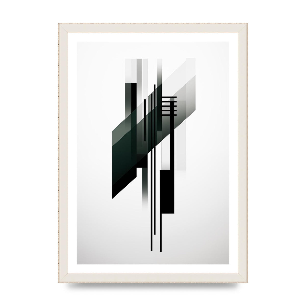 Abstract Artwork in Black and White