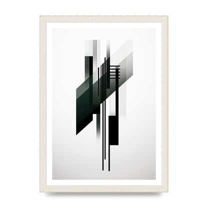Abstract Artwork in Black and White