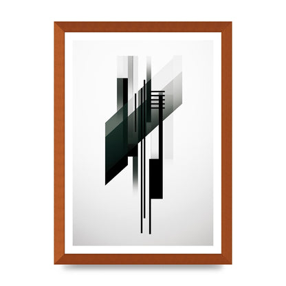Abstract Artwork in Black and White
