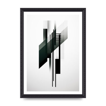 Abstract Artwork in Black and White