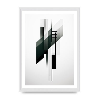 Abstract Artwork in Black and White