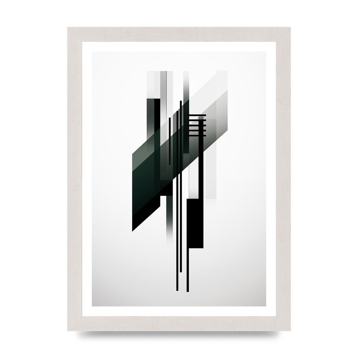 Abstract Artwork in Black and White