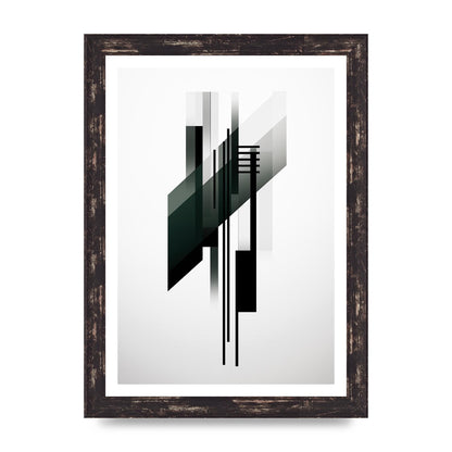 Abstract Artwork in Black and White