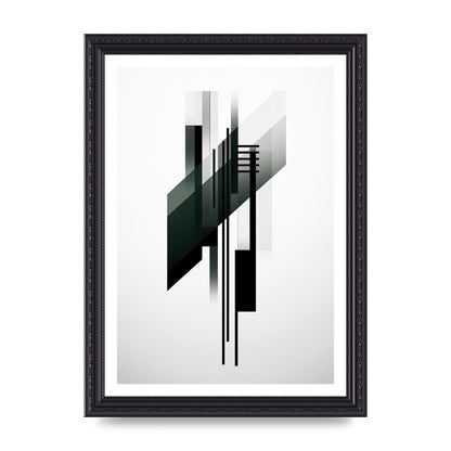 Abstract Artwork in Black and White