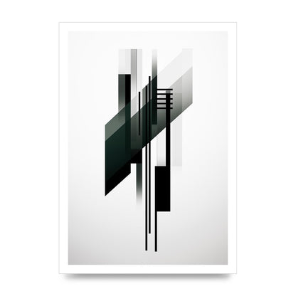 Abstract Artwork in Black and White