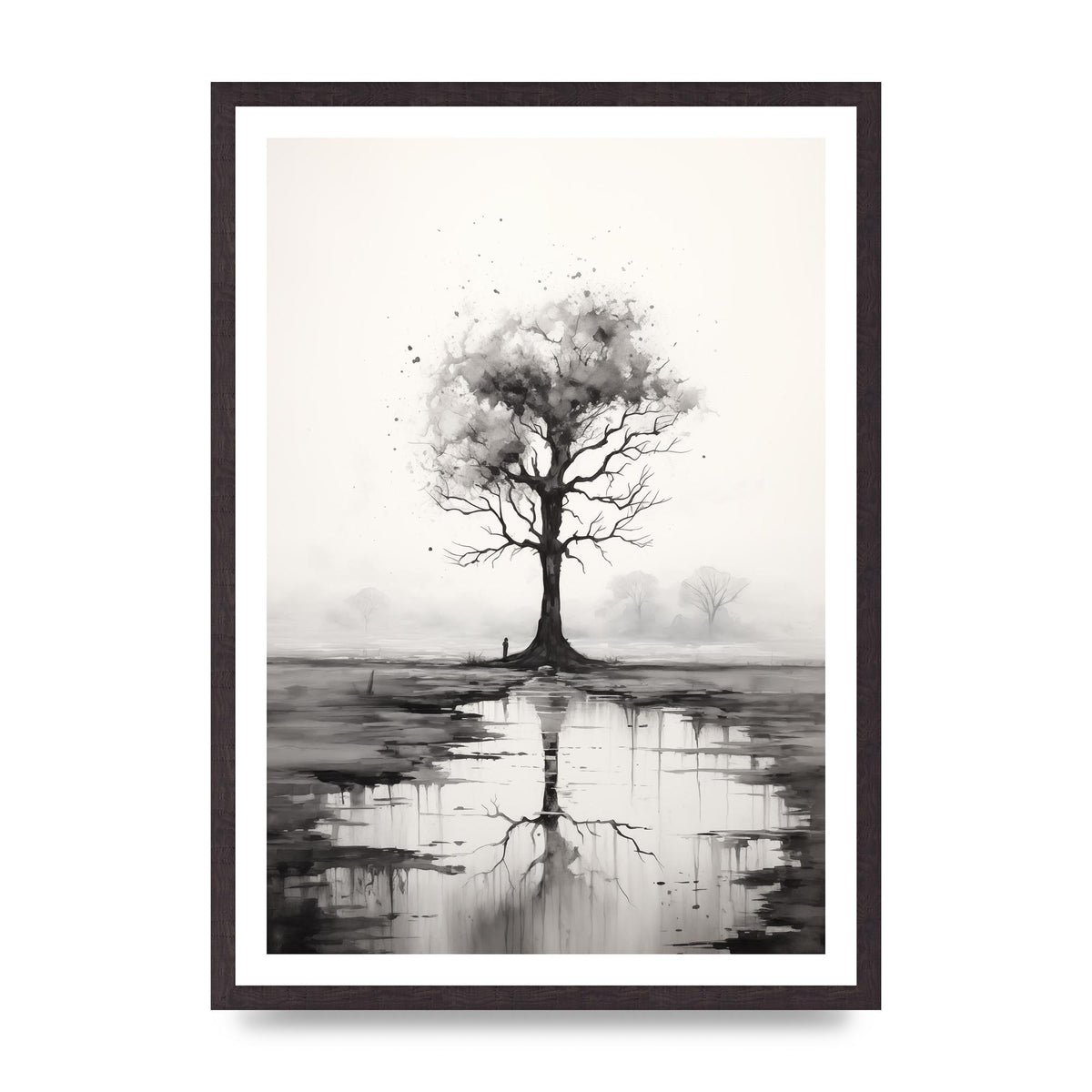 Isolated Tree in Monochromatic Nature