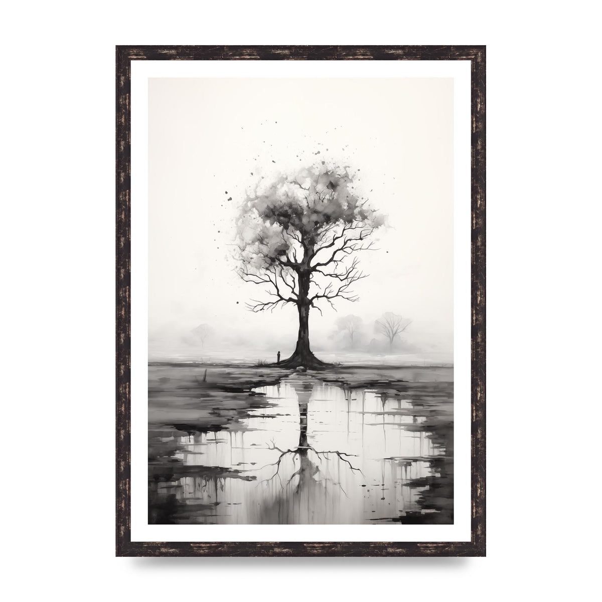 Isolated Tree in Monochromatic Nature