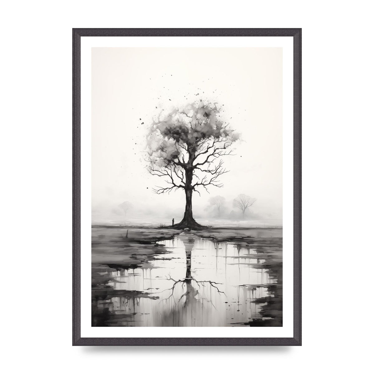Isolated Tree in Monochromatic Nature