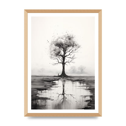 Isolated Tree in Monochromatic Nature