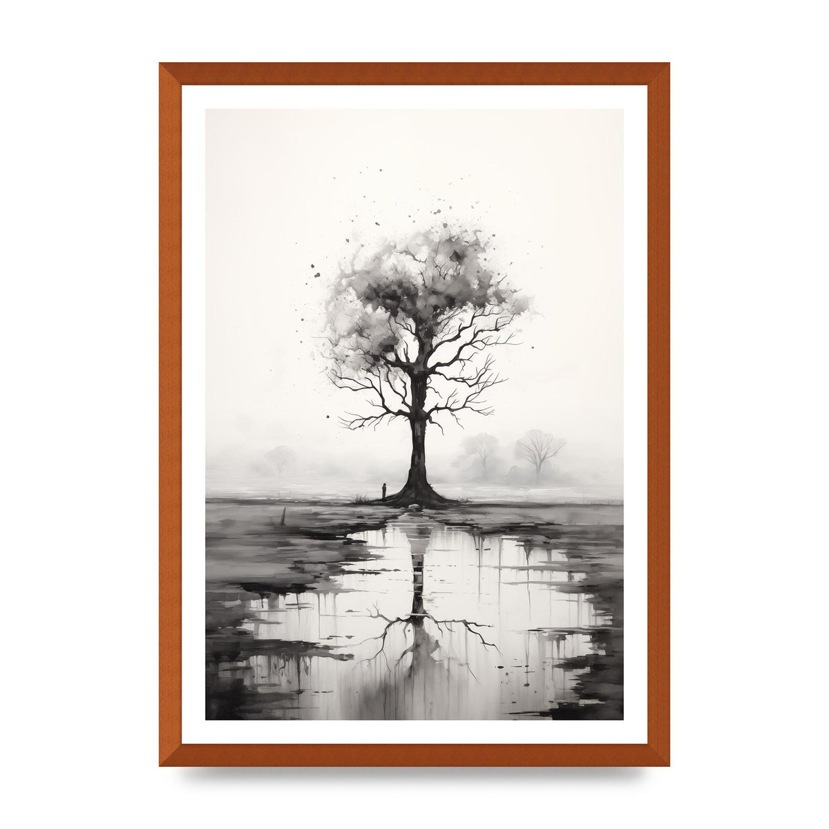 Isolated Tree in Monochromatic Nature