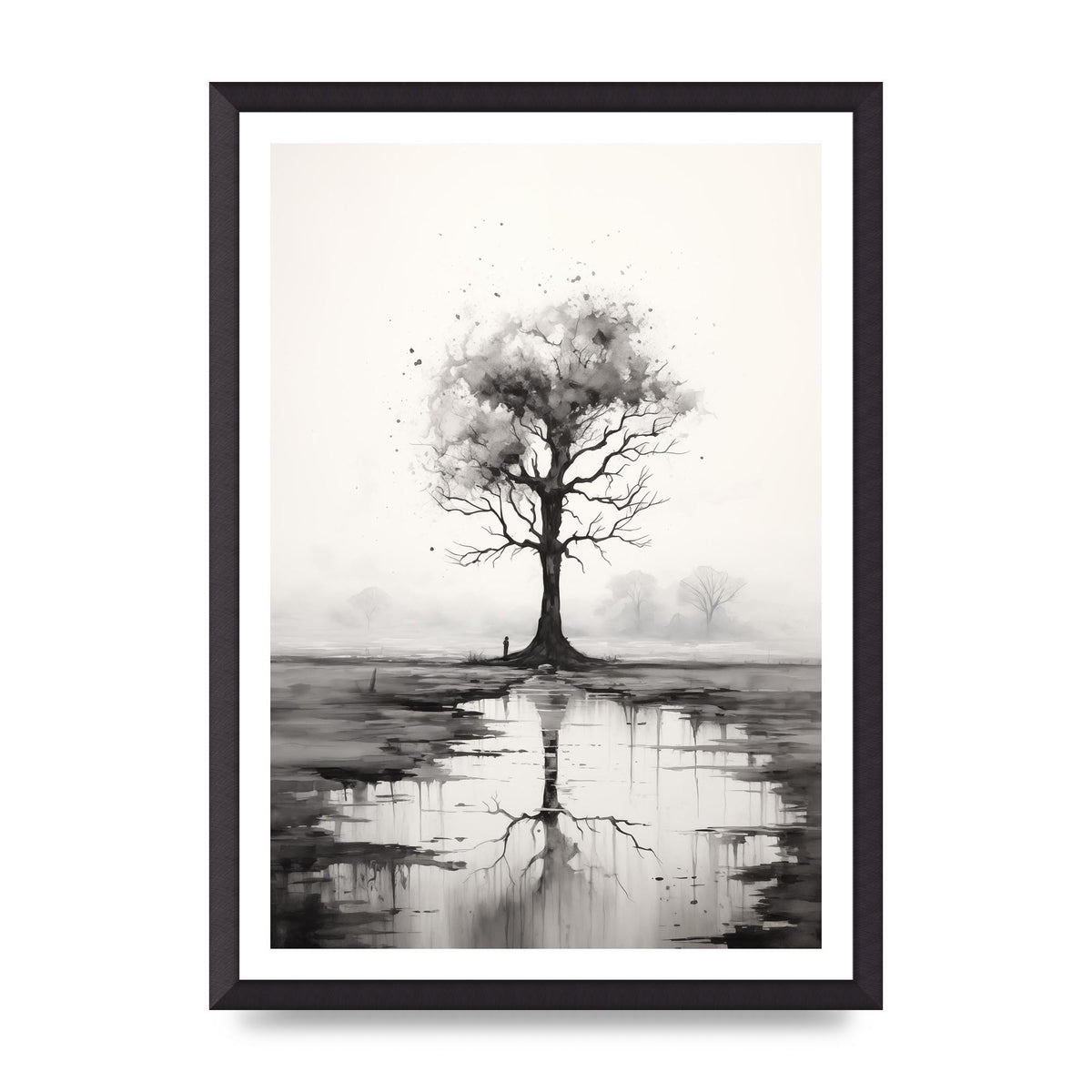 Isolated Tree in Monochromatic Nature