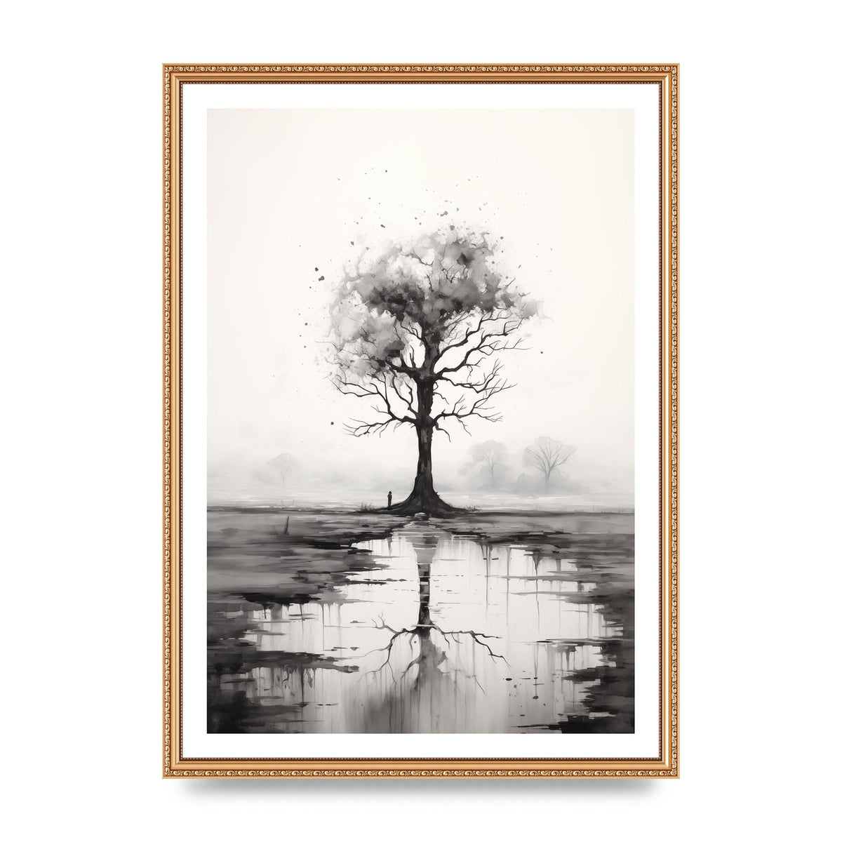 Isolated Tree in Monochromatic Nature