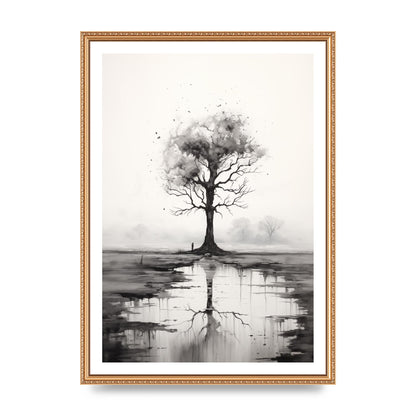 Isolated Tree in Monochromatic Nature