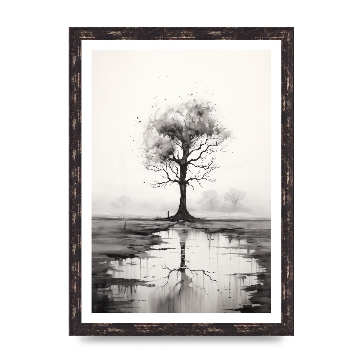 Isolated Tree in Monochromatic Nature