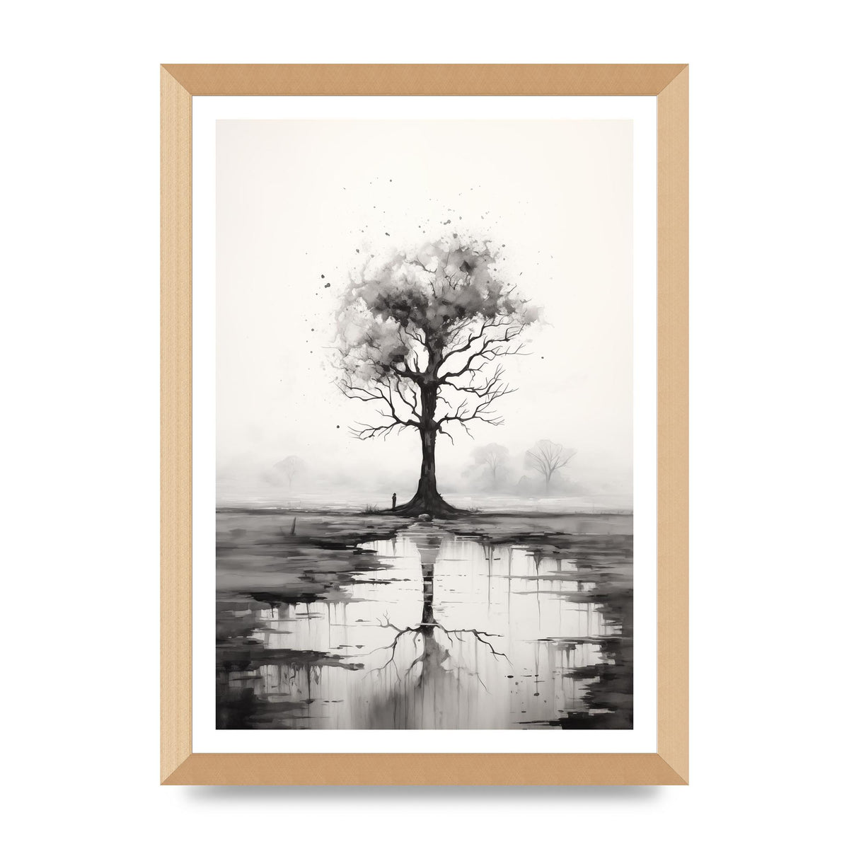 Isolated Tree in Monochromatic Nature