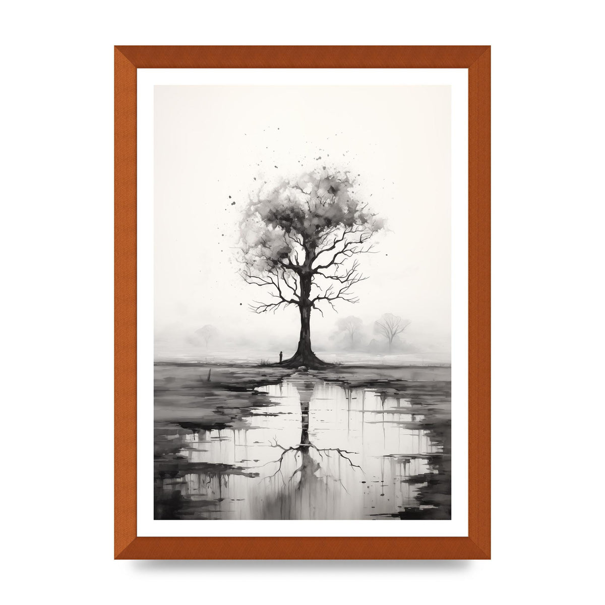 Isolated Tree in Monochromatic Nature