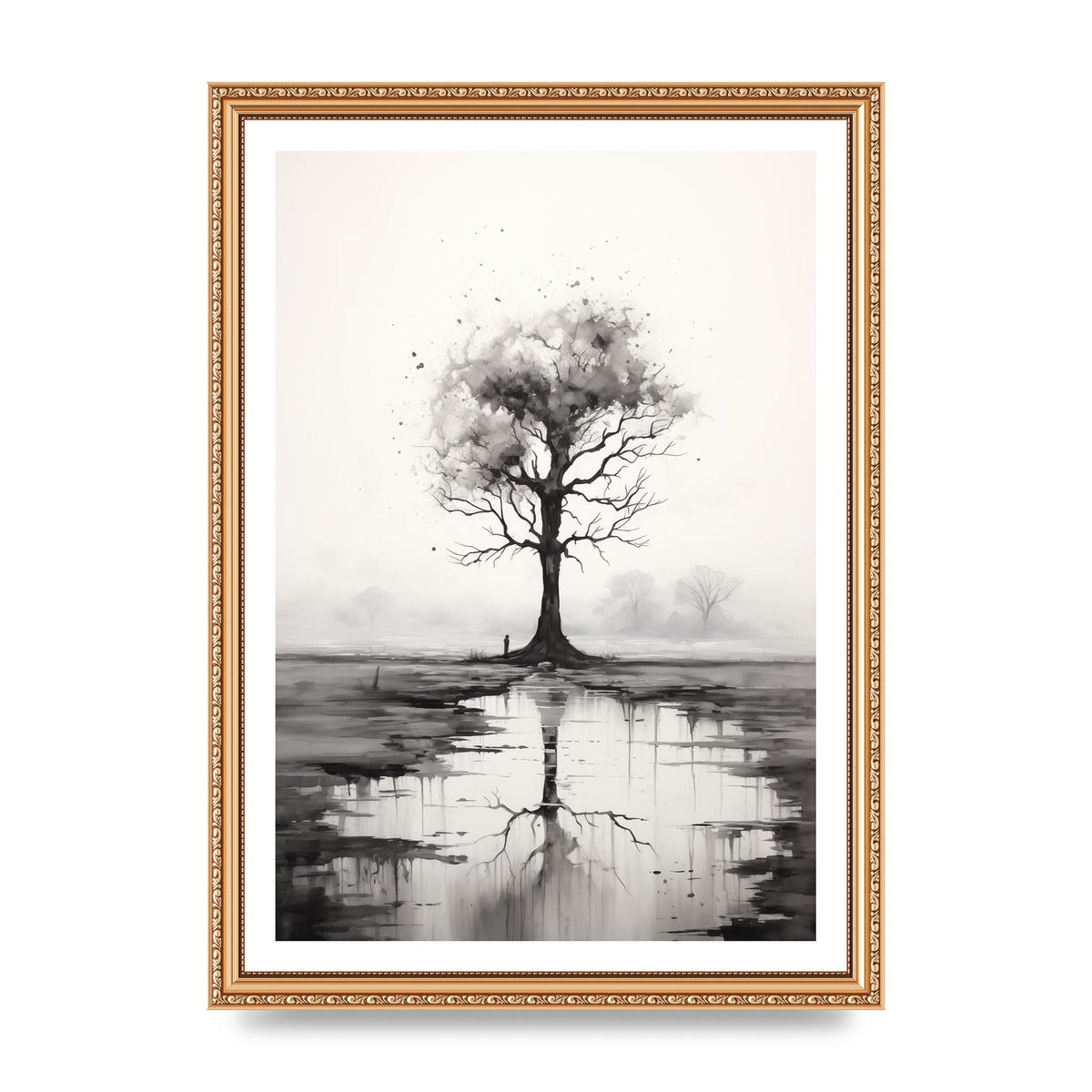 Isolated Tree in Monochromatic Nature