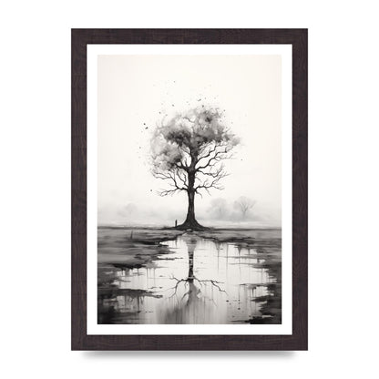 Isolated Tree in Monochromatic Nature