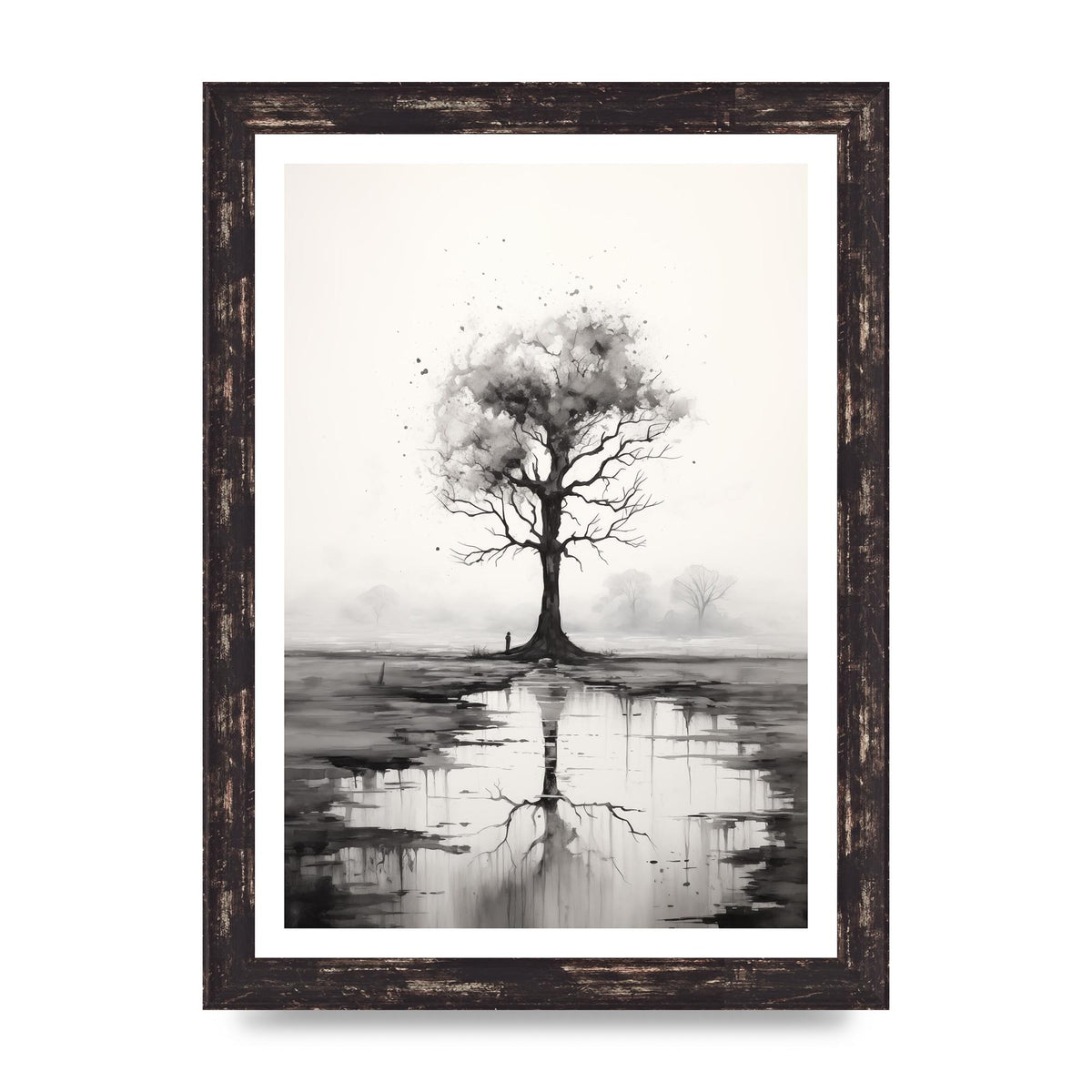 Isolated Tree in Monochromatic Nature