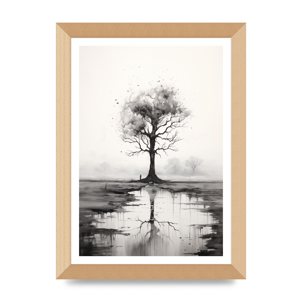 Isolated Tree in Monochromatic Nature