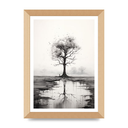 Isolated Tree in Monochromatic Nature