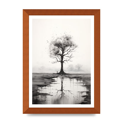 Isolated Tree in Monochromatic Nature