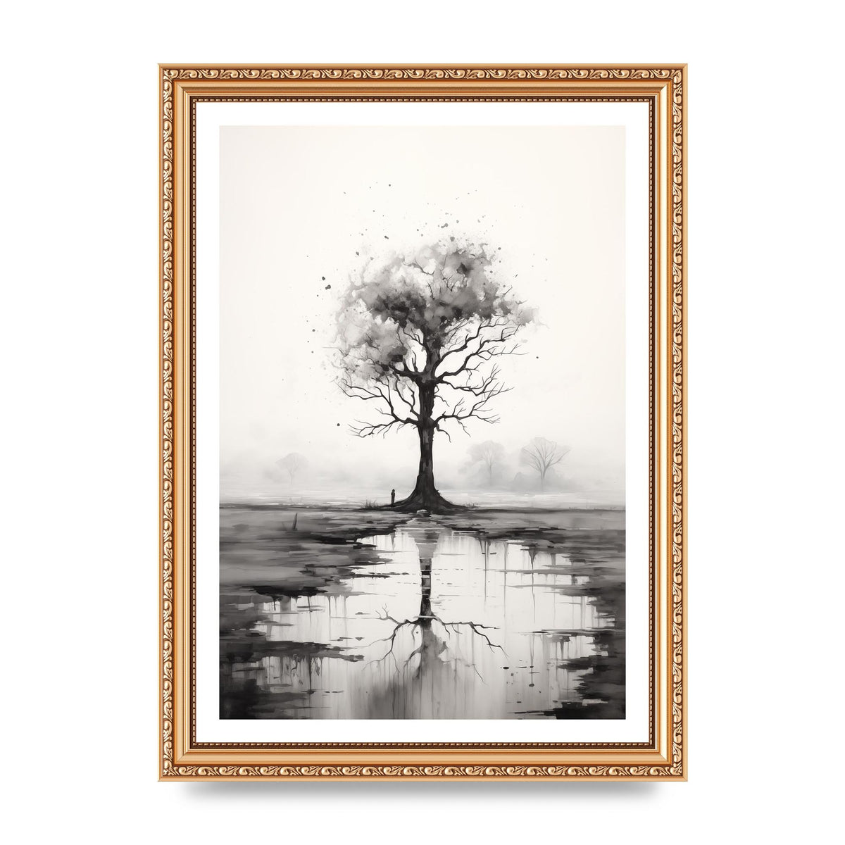 Isolated Tree in Monochromatic Nature