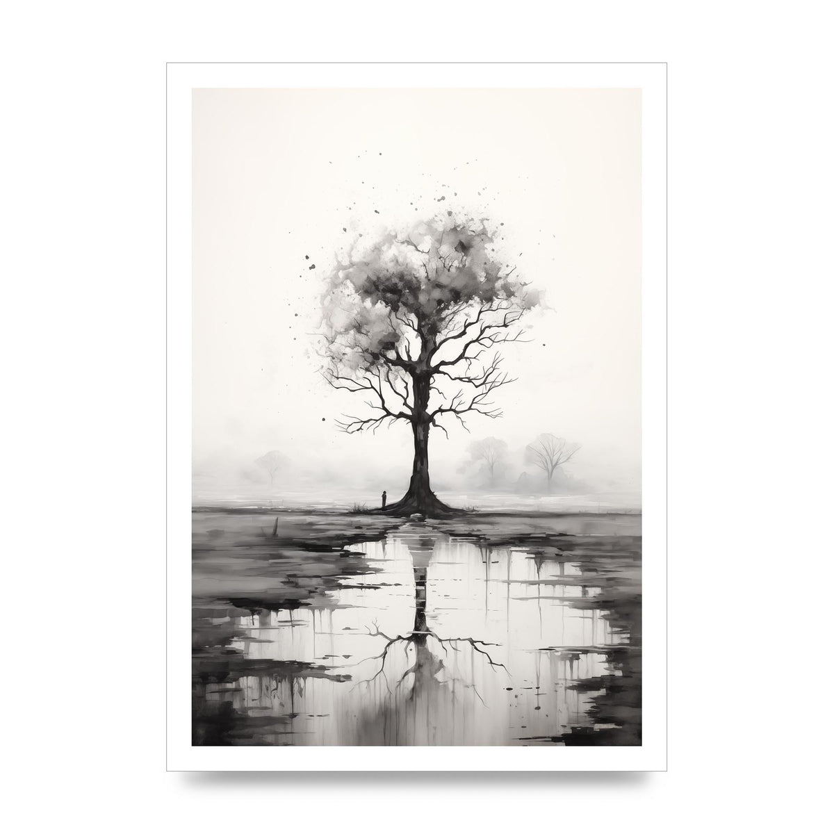 Isolated Tree in Monochromatic Nature