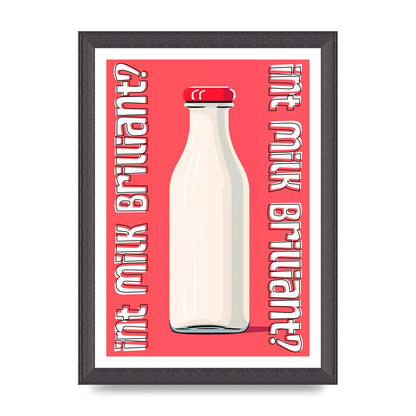 Everyday Milk Bottle in Minimalist Style
