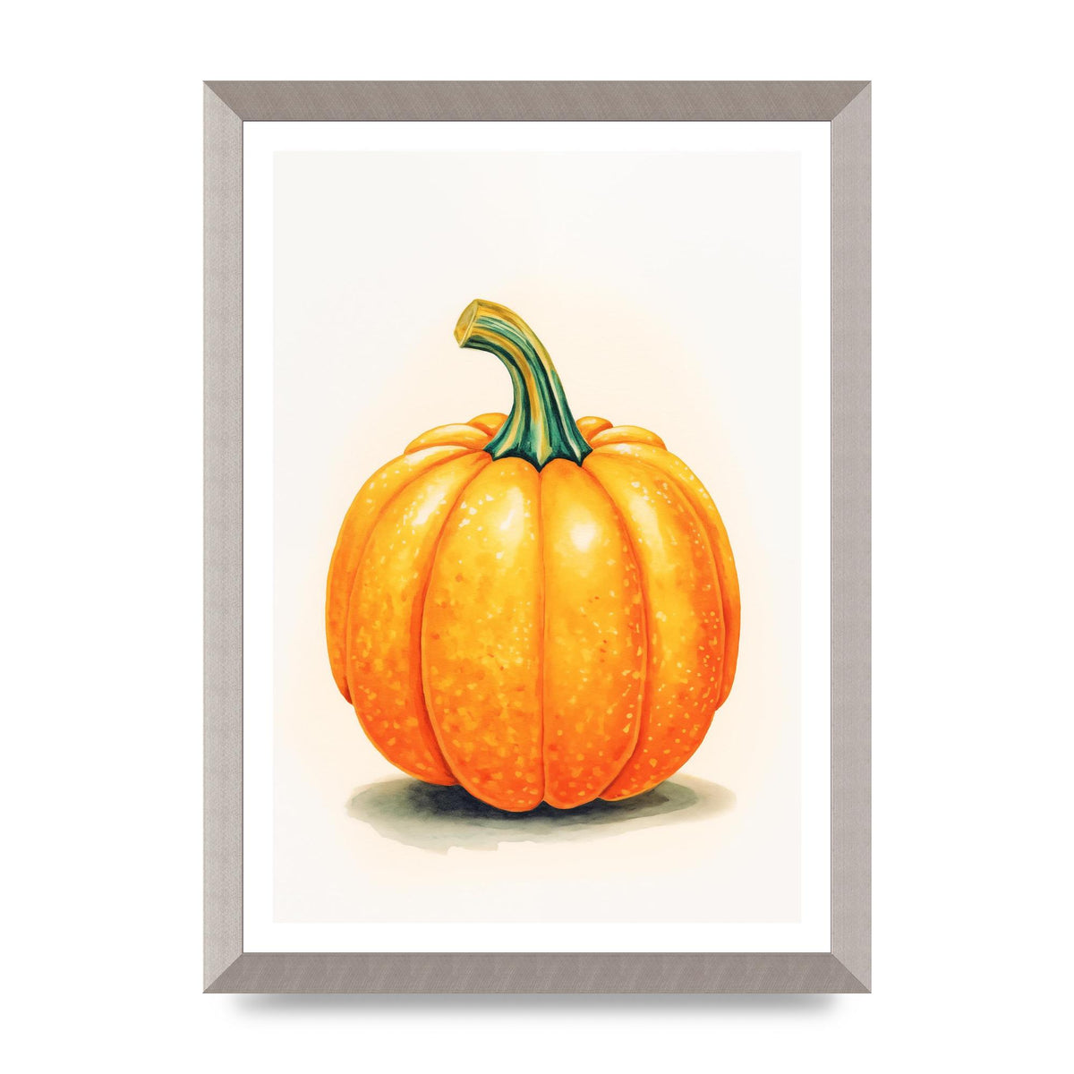 Vivid Orange Pumpkin Charm