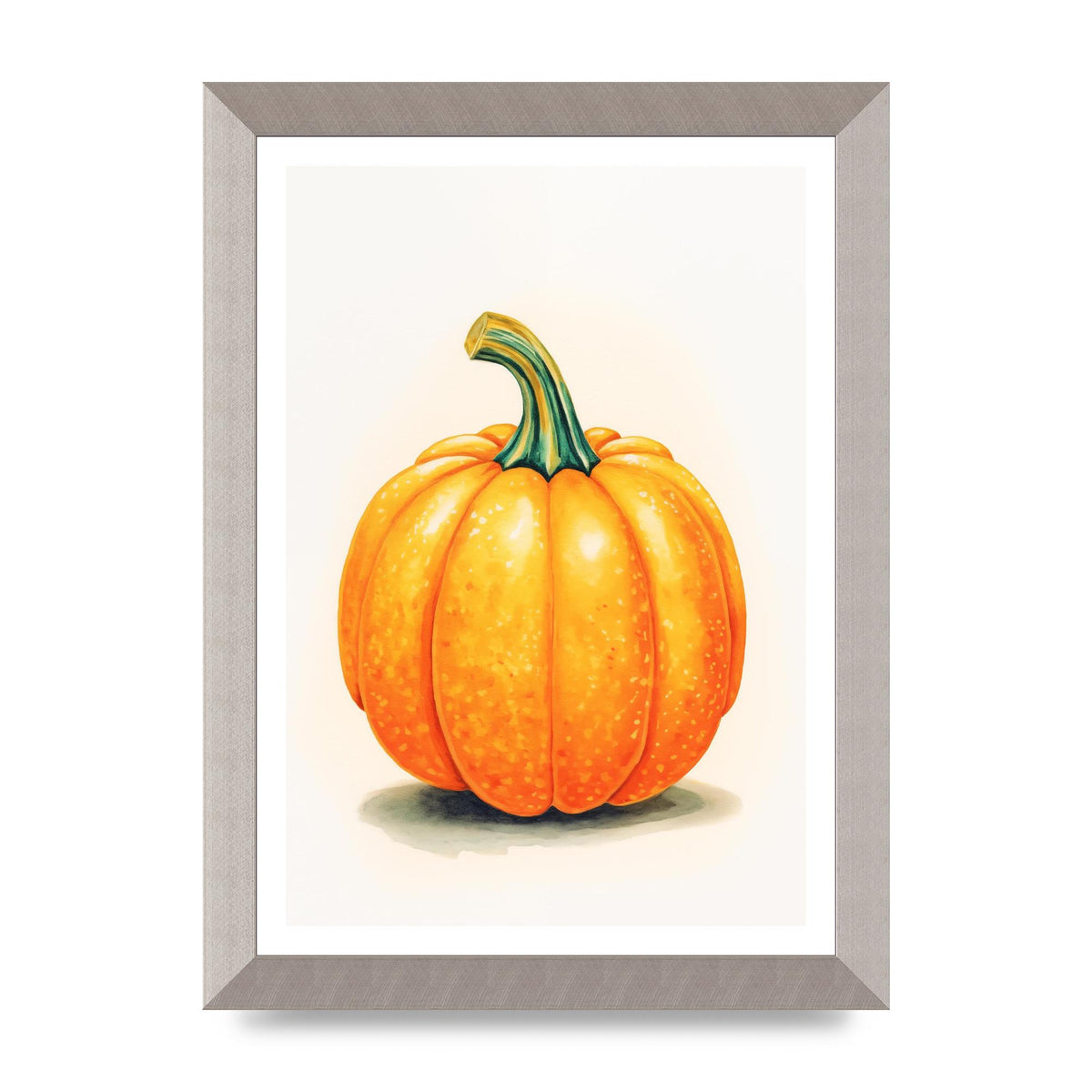 Vivid Orange Pumpkin Charm