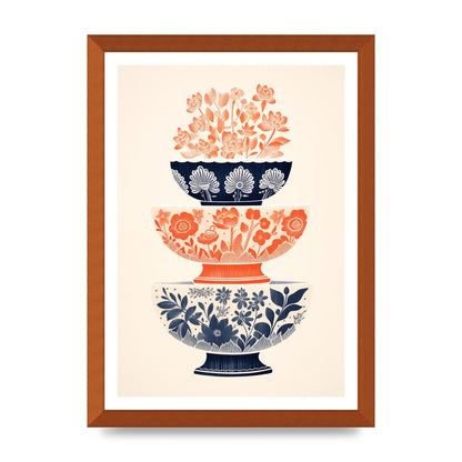 Floral Patterns and Vibrant Risograph Cups